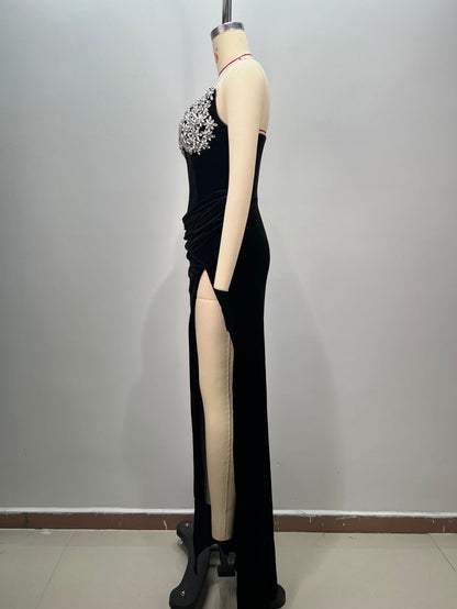 Noir Prism Gown
