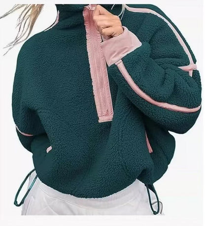 CozyContour Mock Neck Sweater