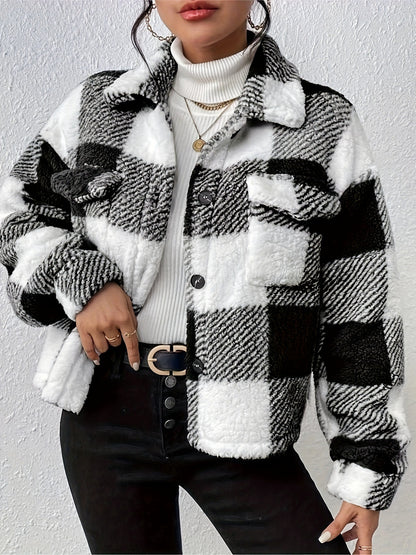 CozyMira Reversible Plush Cardigan