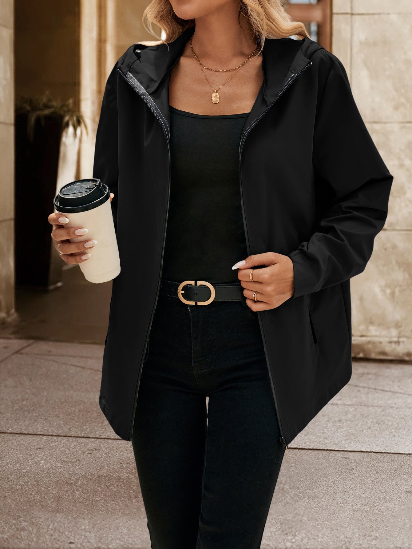 AeroShield Hooded Raincoat