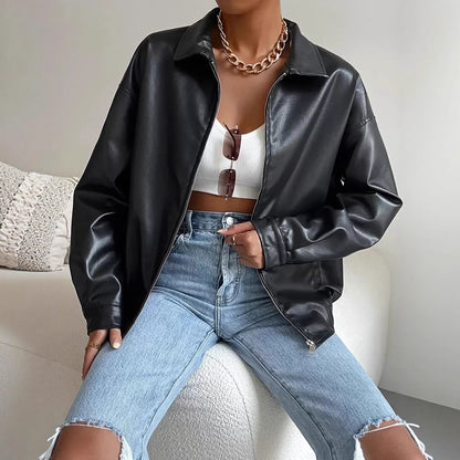 RebelRide™ PU Leather Jacket