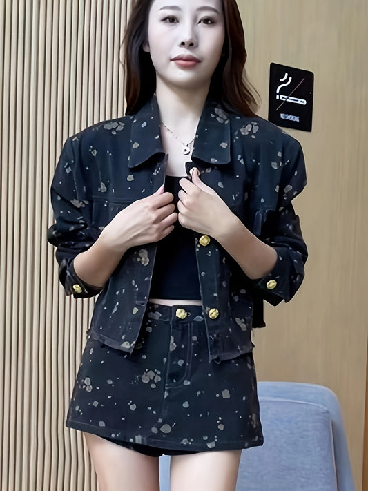 BloomRidge Retro Denim Set