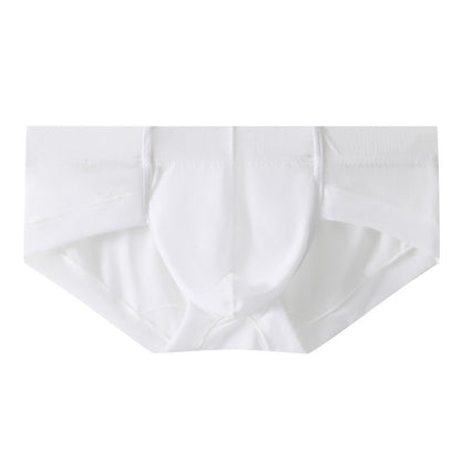 Men's Low Waist Ice Silk Thin Briefs