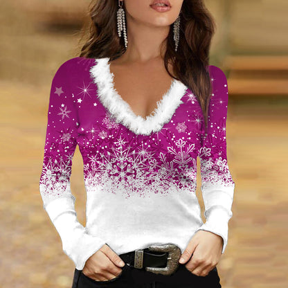 Elegance Noel Long Sleeve Dress