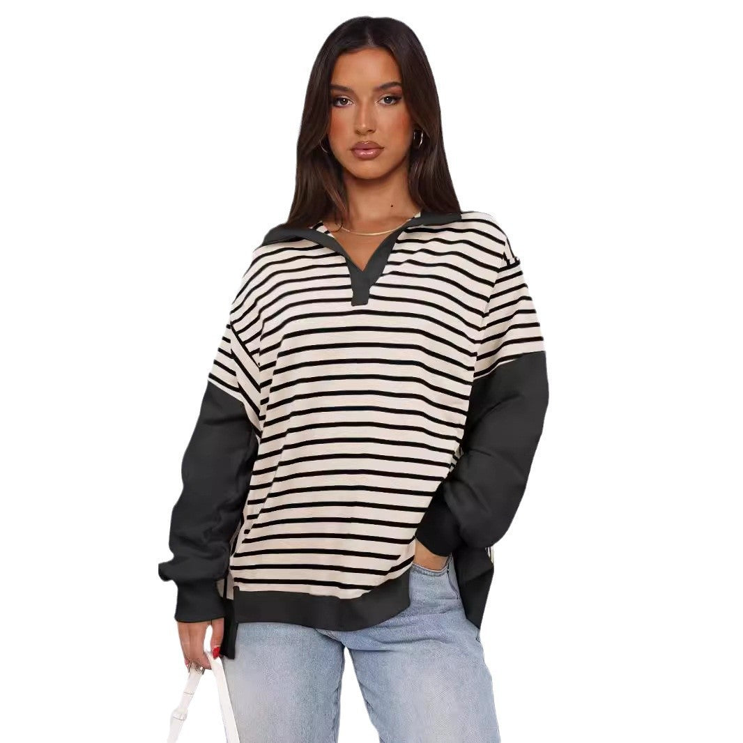Stripo Luxe Split Sweater