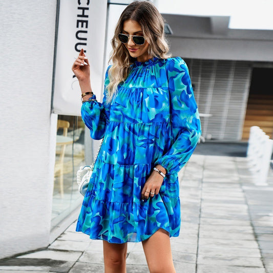 Aurevienne Bloom Sleeve Dress