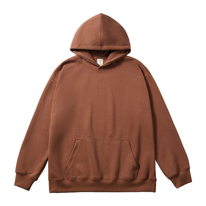 300g Composite Milk Silk Pullover Hooded Sweater