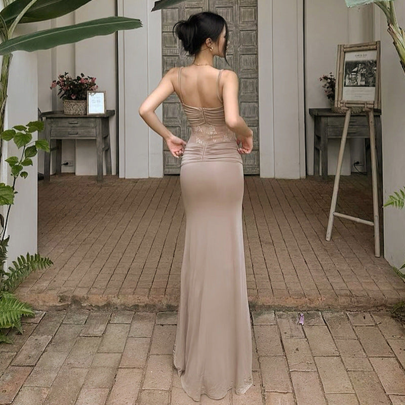 Lunaria Lace Halter Dress