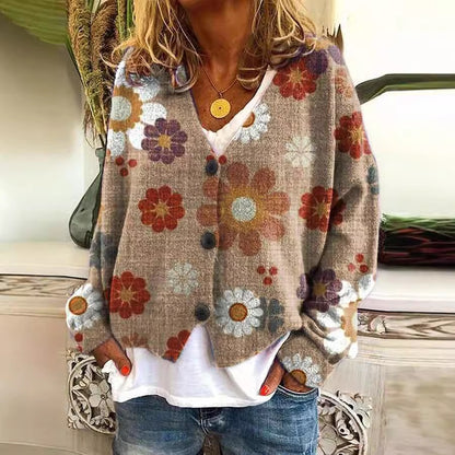 Ember Drape V-Neck Cardigan