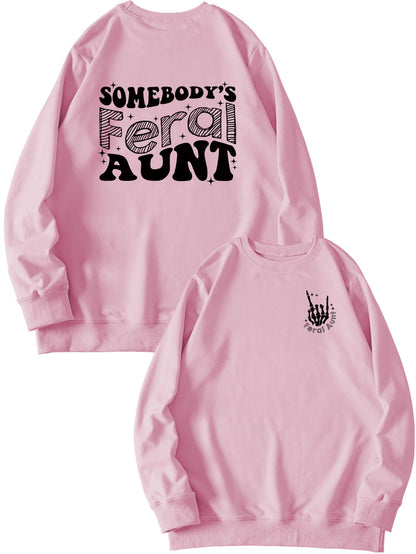 Aurevia Casual Print Sweatshirt