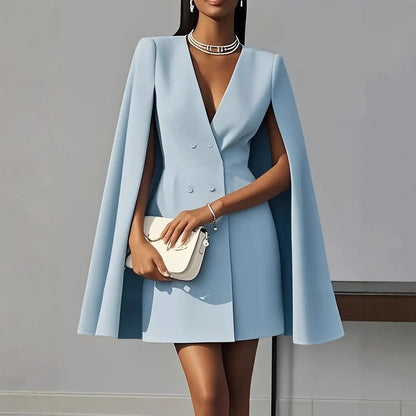 Véronne Cape Dress