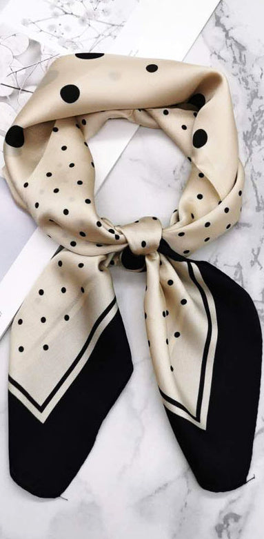 The New Scarf Professional Small Scarf Headband Silk