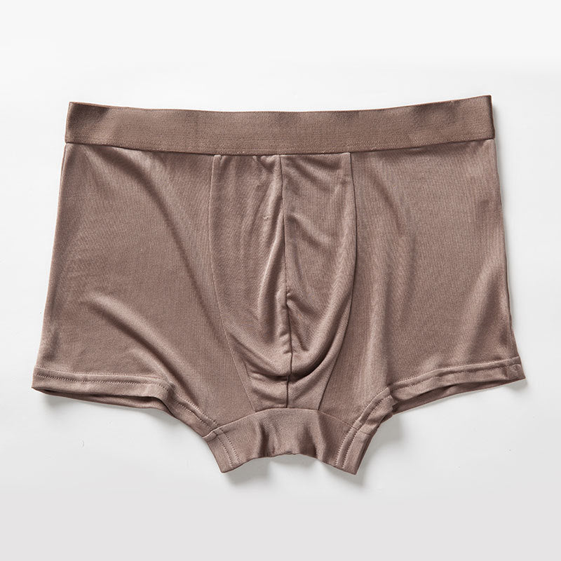 Silk Boxers Mid Waist Silk