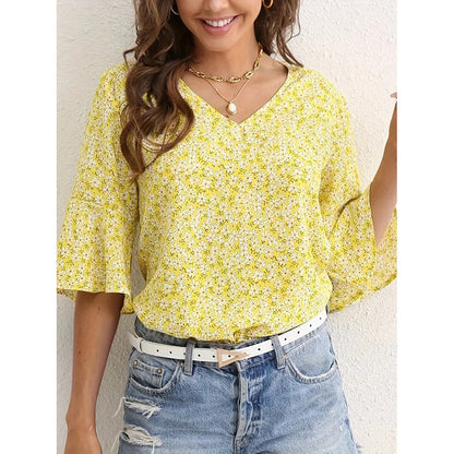 Floravive Flare Blouse