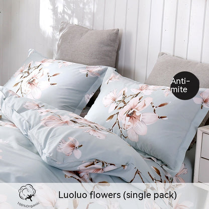 Fashion Simple Printed Cotton Pillowcase
