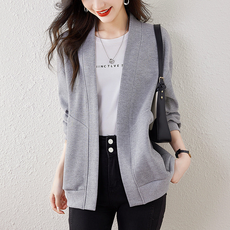 EaseVibe V-Neck Cardigan