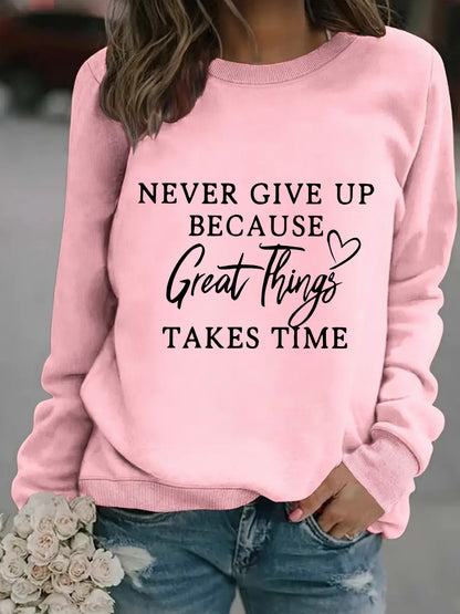 UrbanEase Printed Sweatshirt