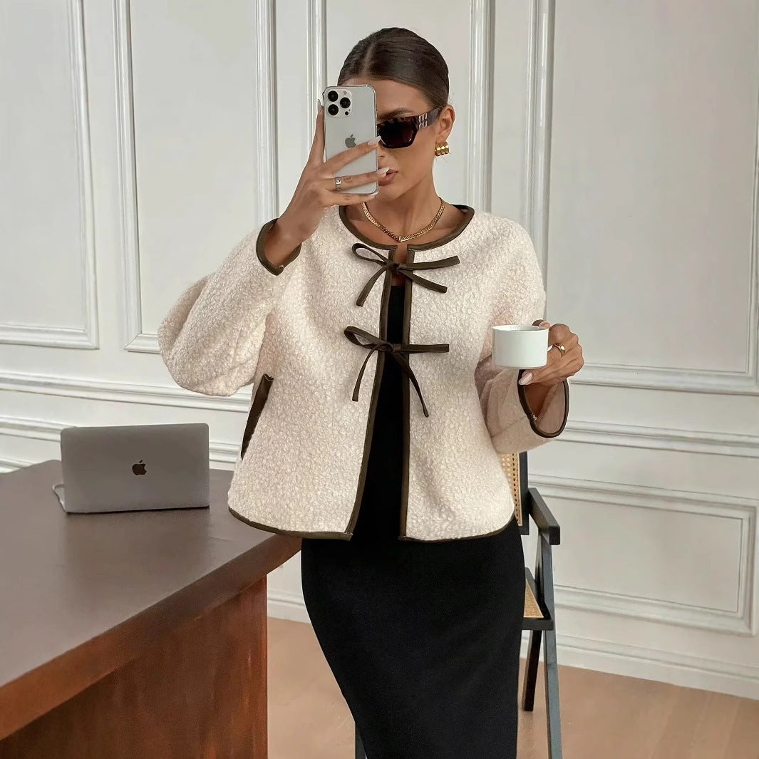 CharmKnot Tie-Front Top