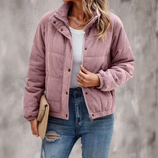 CottoChic Turtleneck Jacket