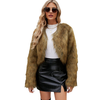 PlushVogue Short Coat