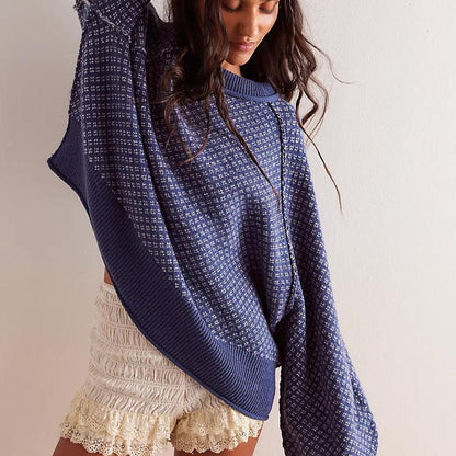 WovenWhim Jacquard Knit Sweater