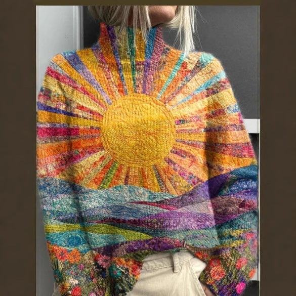 FrostMuse High Neck Sweater