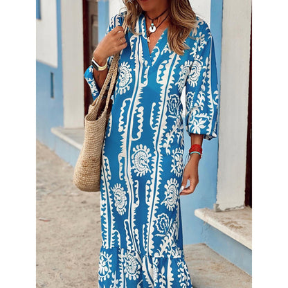 VivaMuse Printed Dress