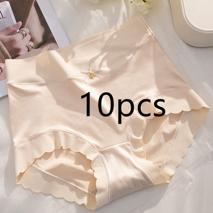 Satin Seamless Ice Silk Underwear