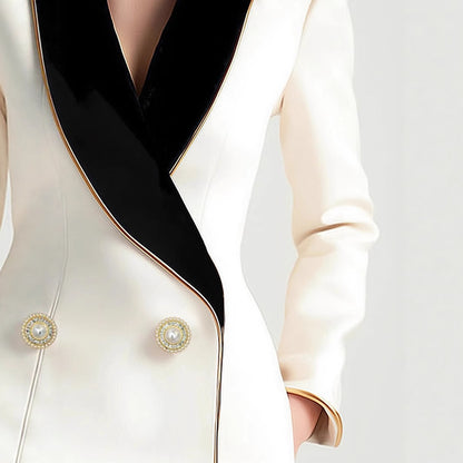 Aurielle Pearl Edge Coat