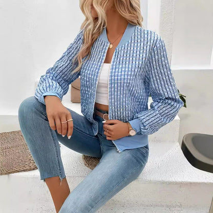 PlaidÉpoque Retro Coat