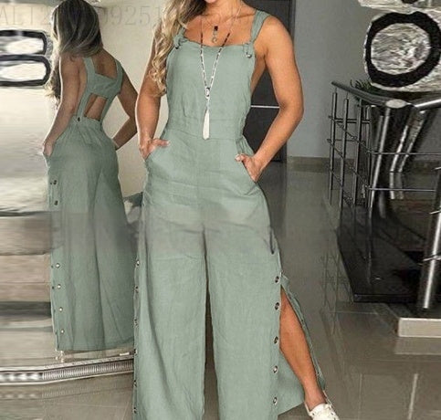 Valmira SideSnap Jumpsuit