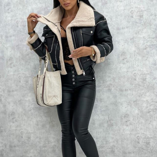 The Ravenna Moto Luxe Jacket