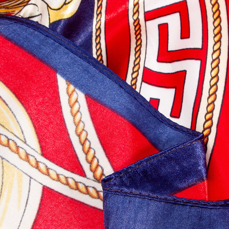 Fashionable Women's Faux Silk Print Scarf