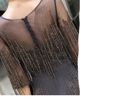 Noir Éloquence Gown