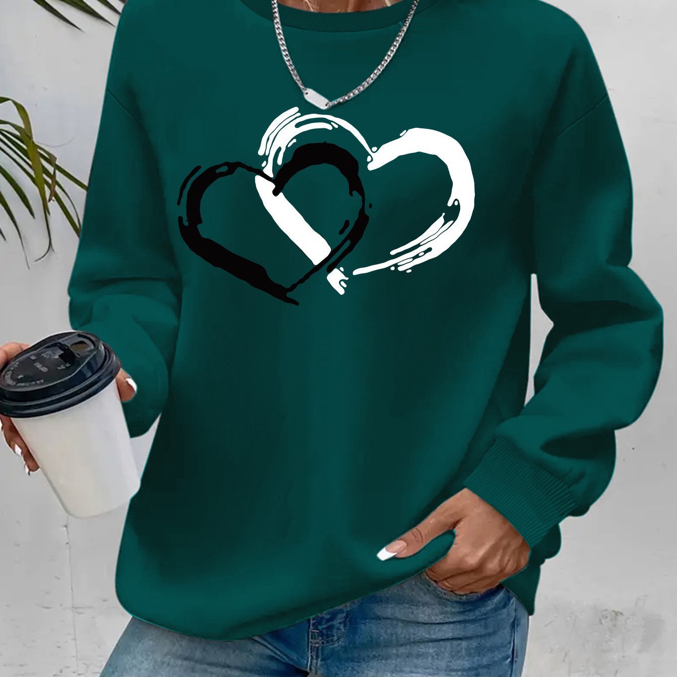 SweetHeart Charm Sweatshirt