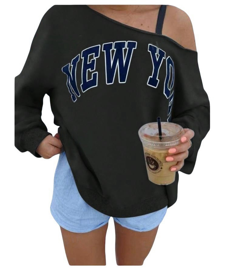 Lexa SlouchScript Sweater