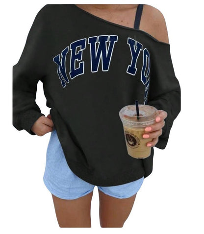 Lexa SlouchScript Sweater