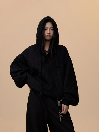 CampusEase Twist Hoodie