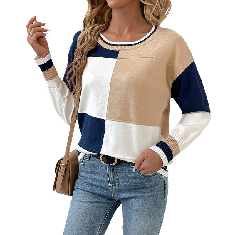 ColorWeave Harmony Knit Top