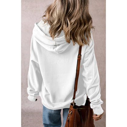 EaseFit Solid Drawstring Hoodie