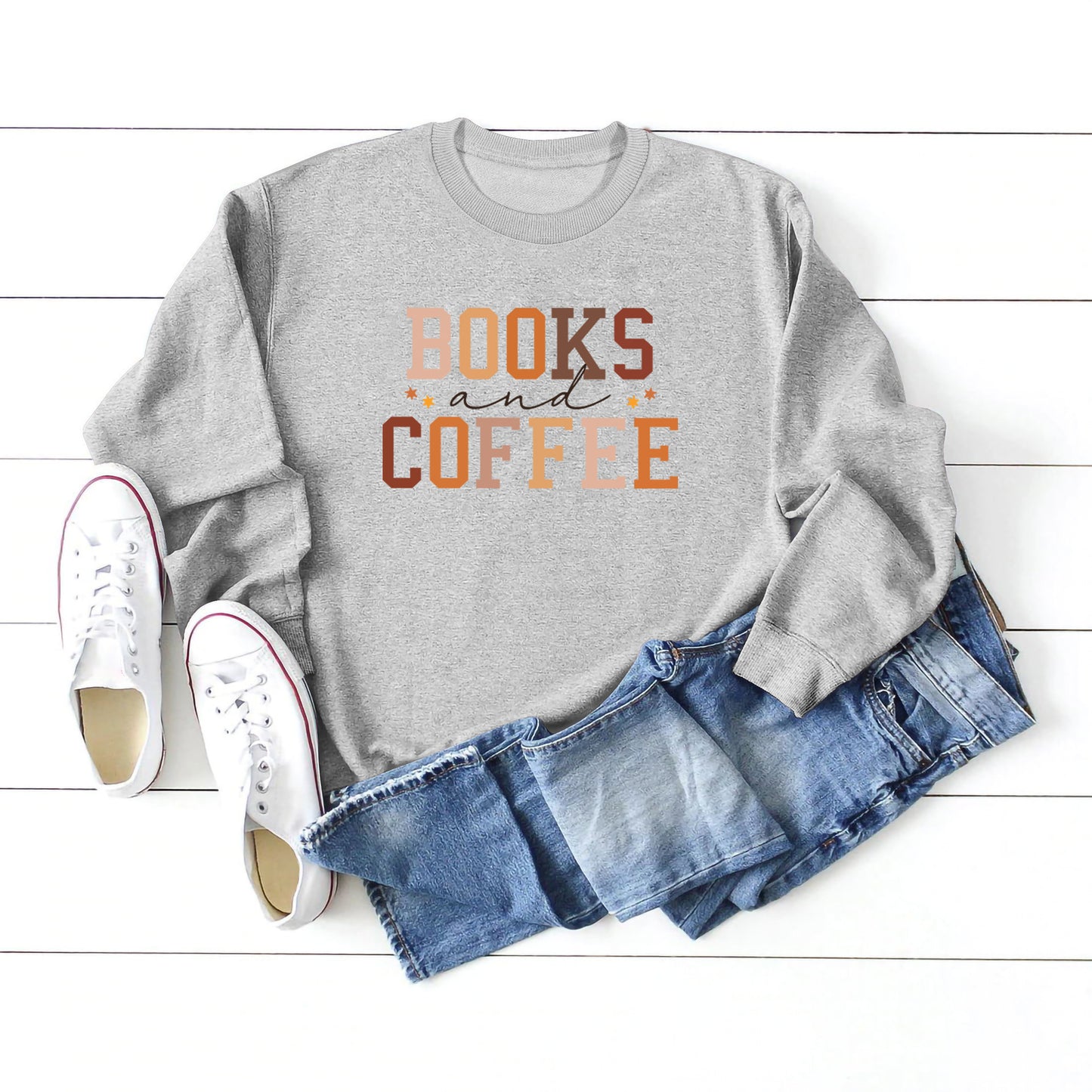 PrintAura™ Round Neck Sweater