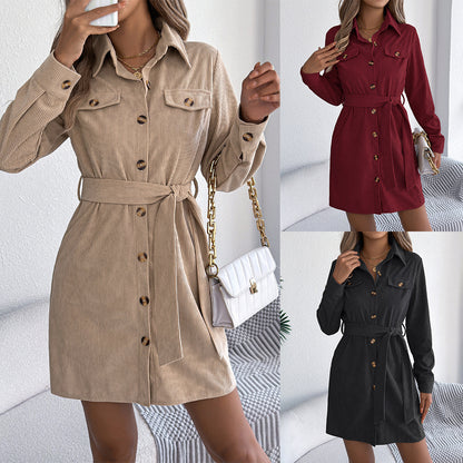 Cordelia Charm Shirt Dress