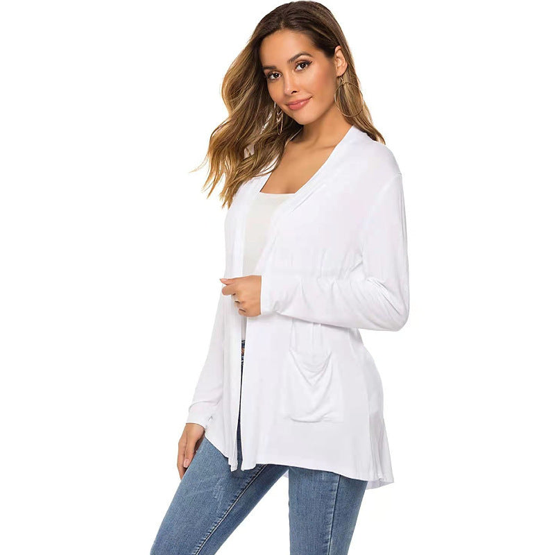 EternaKnit Mid-Length Cardigan