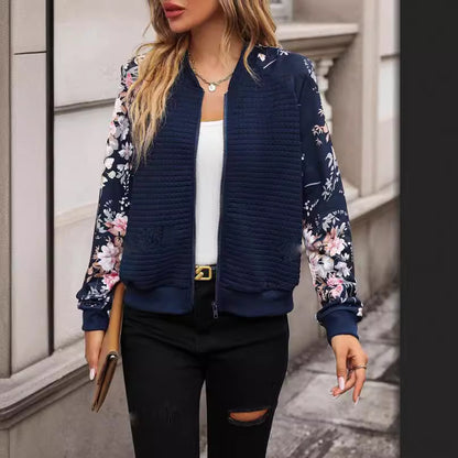 PatchGlow Printed Coat