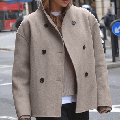ClassicWarm Wool Overcoat