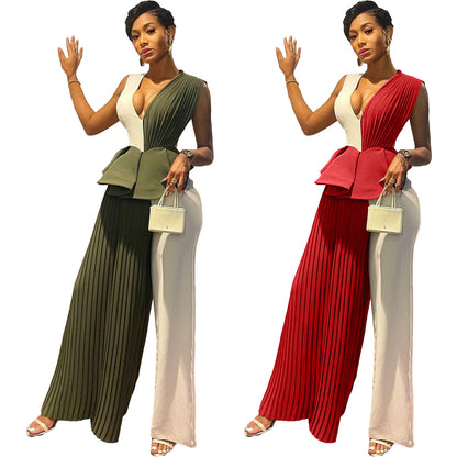 Éloura RuffleLayer Jumpsuit