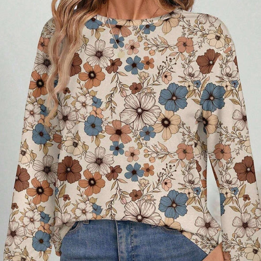 FloraEase EuroBloom Pullover