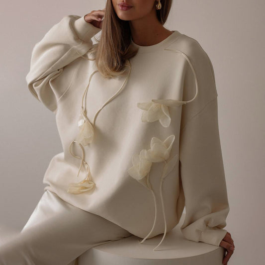 BloomEdge™ 3D Floral Sweater