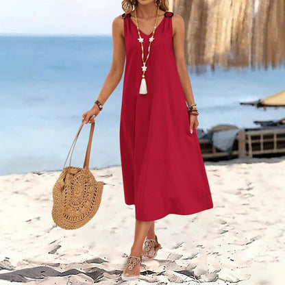 Velaré Buckle Grace Dress