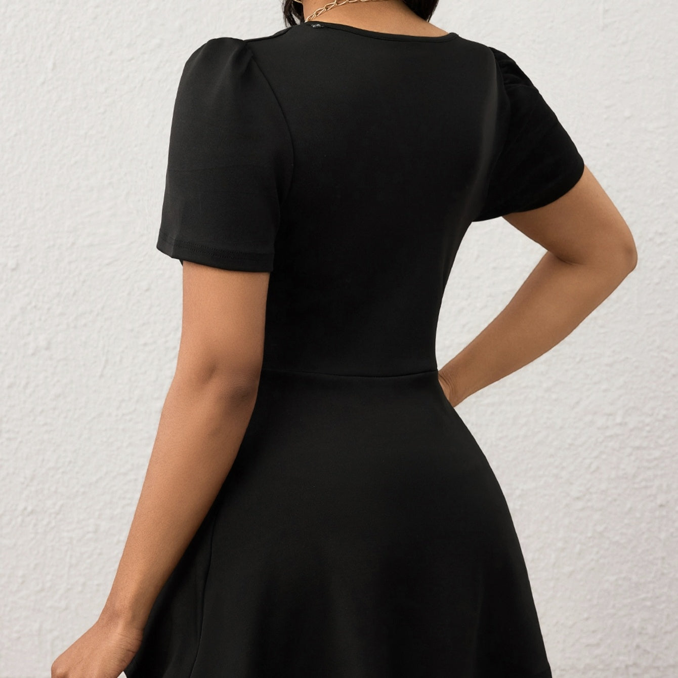 Elara V-Neck Elegance Tee